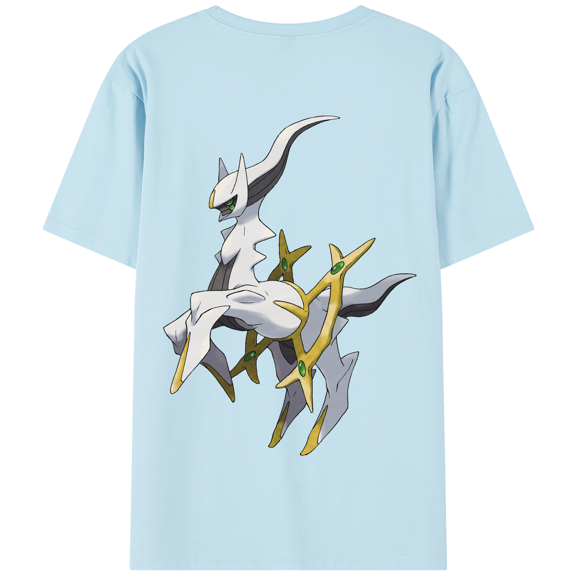 （画像用） ポケットモンスター Pokémon 綿100％半袖Tシャツ（背面プリント）